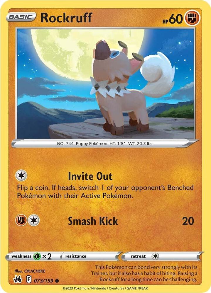 Rockruff - SWSH: Crown Zenith