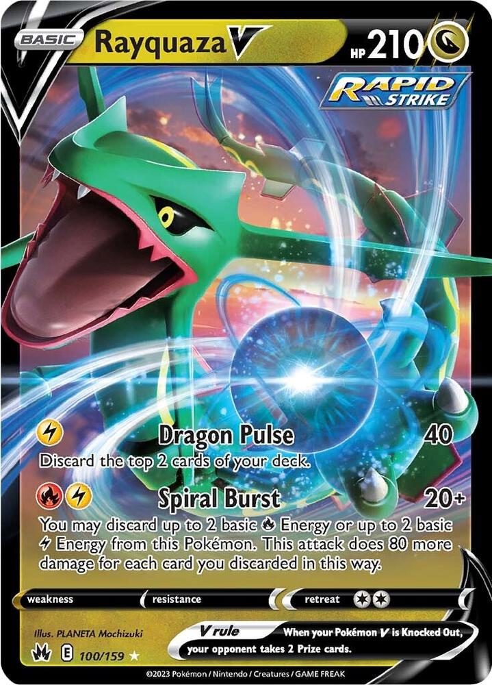Rayquaza V - SWSH: Crown Zenith