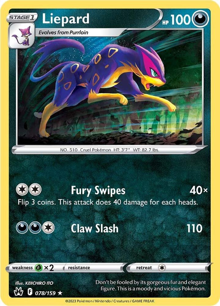 Liepard - SWSH: Crown Zenith