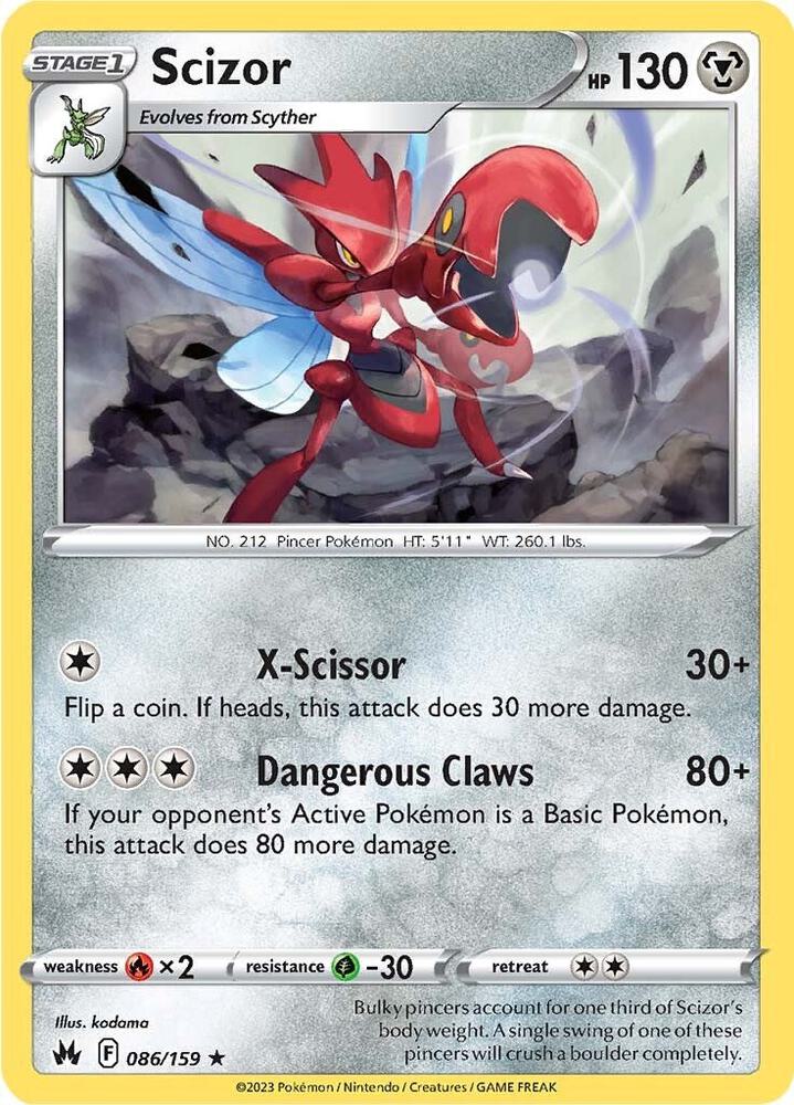Scizor - SWSH: Crown Zenith