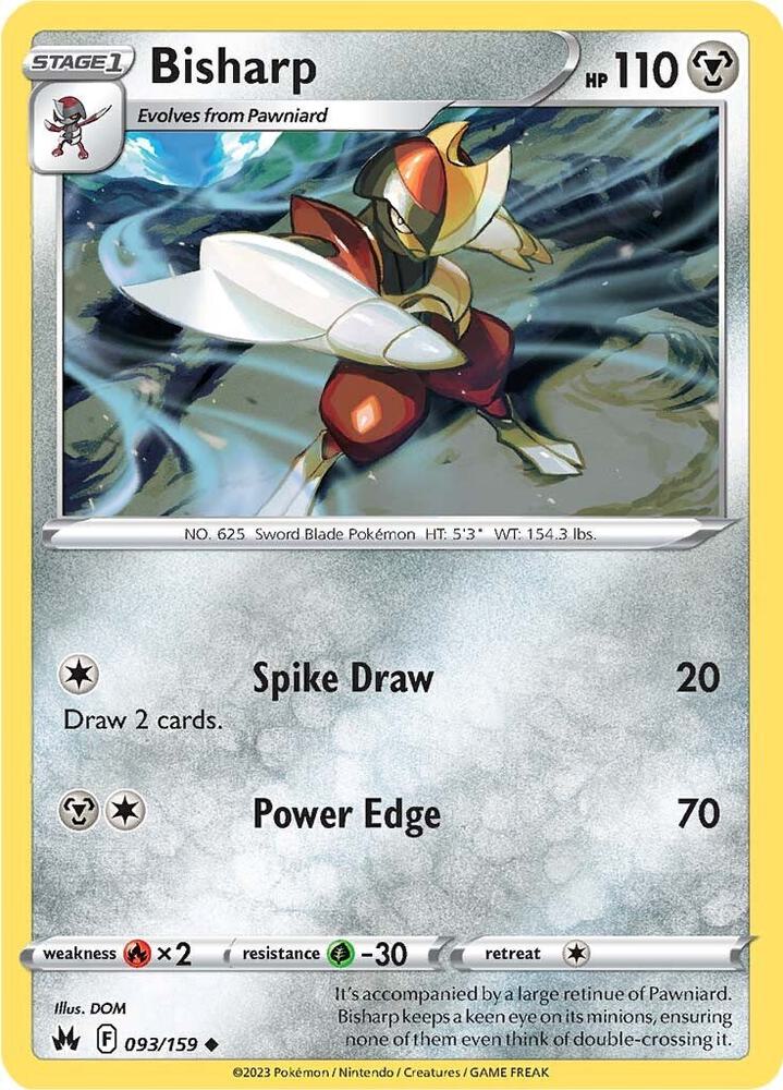 Bisharp - SWSH: Crown Zenith