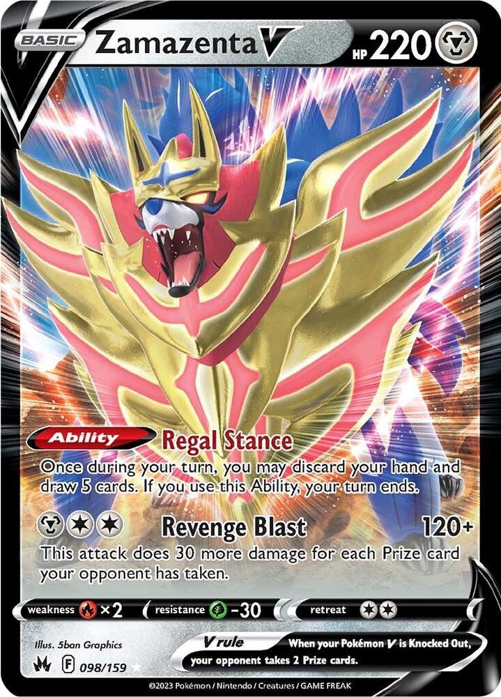 Zamazenta V - SWSH: Crown Zenith