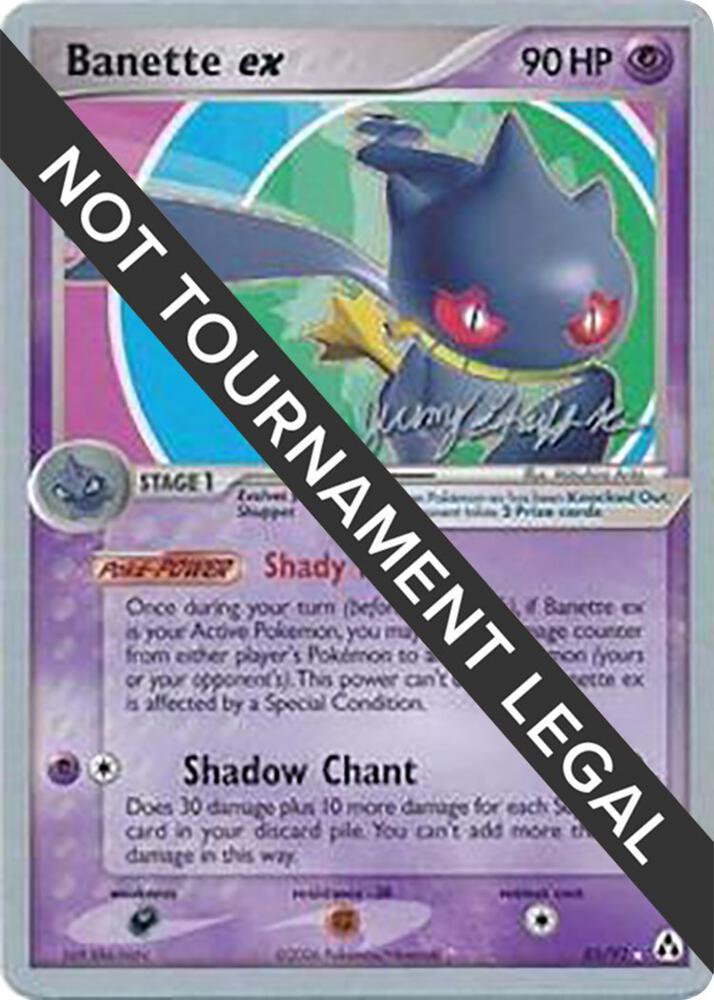 Banette ex - 2007 (Jeremy Scharff-Kim) - World Championship Decks