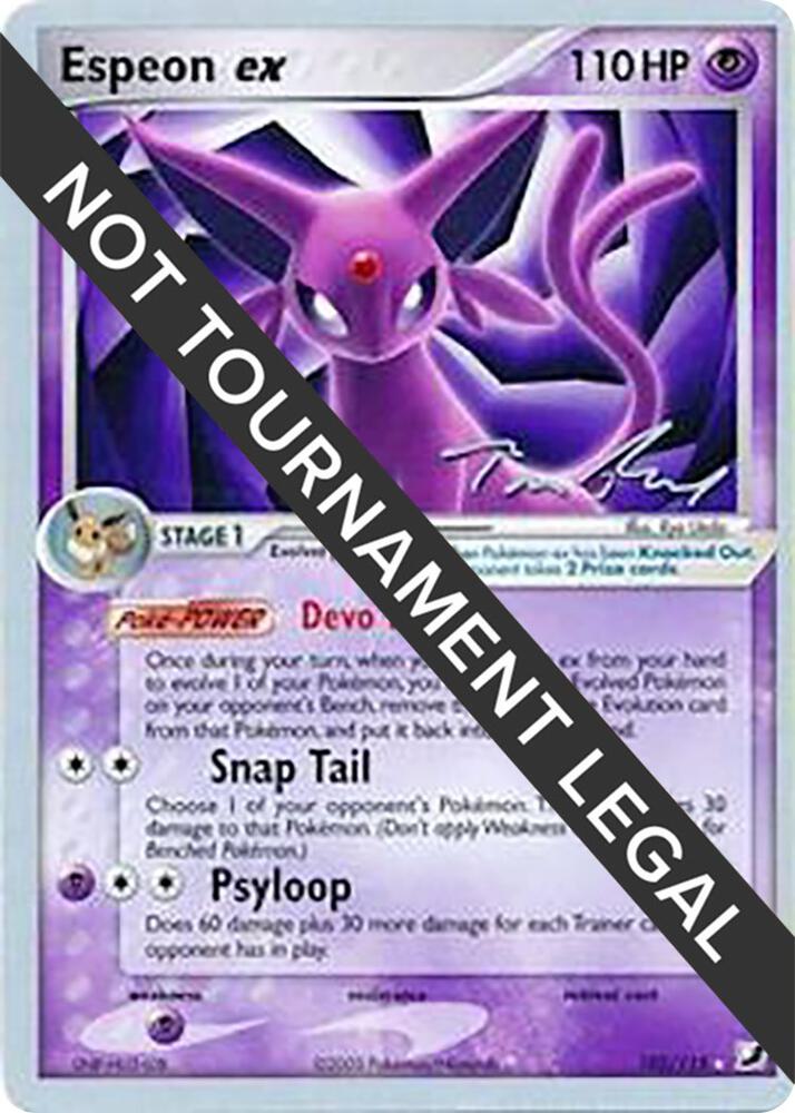 Espeon ex - 2007 (Tom Roos) - World Championship Decks