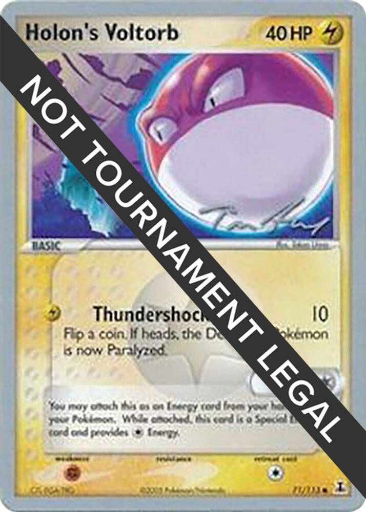 Holon's Voltorb - 2007 (Tom Roos) - World Championship Decks