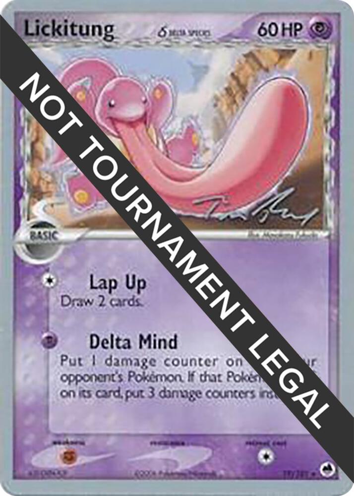 Lickitung (Delta Species) - 2007 (Tom Roos) - World Championship Decks