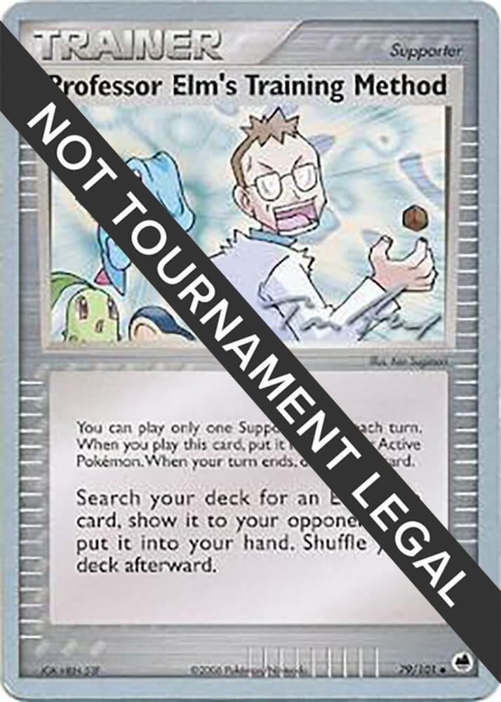 Professor Elm's Training Method - 2007 (Tom Roos) - World Championship Decks