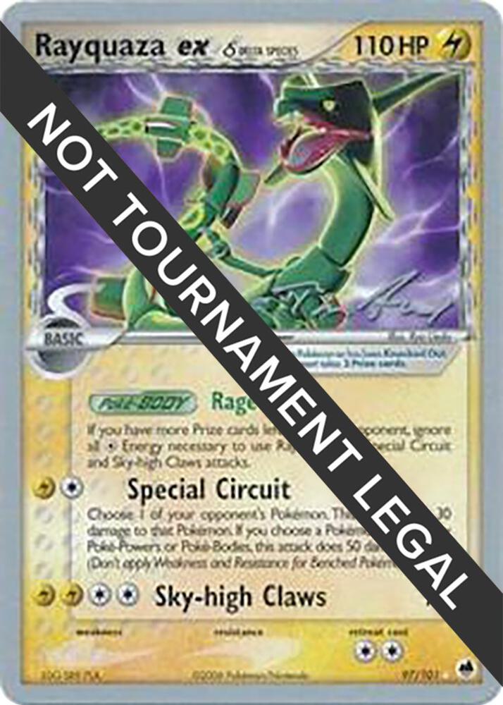 Rayquaza ex (Delta Species) - 2007 (Tom Roos) - World Championship Decks