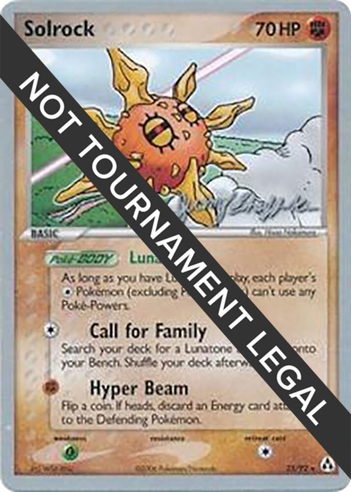 Solrock (25) - 2007 (Jeremy Scharff-Kim) - World Championship Decks