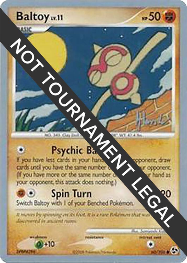 Baltoy - 2008 (Dylan Lefavour) - World Championship Decks