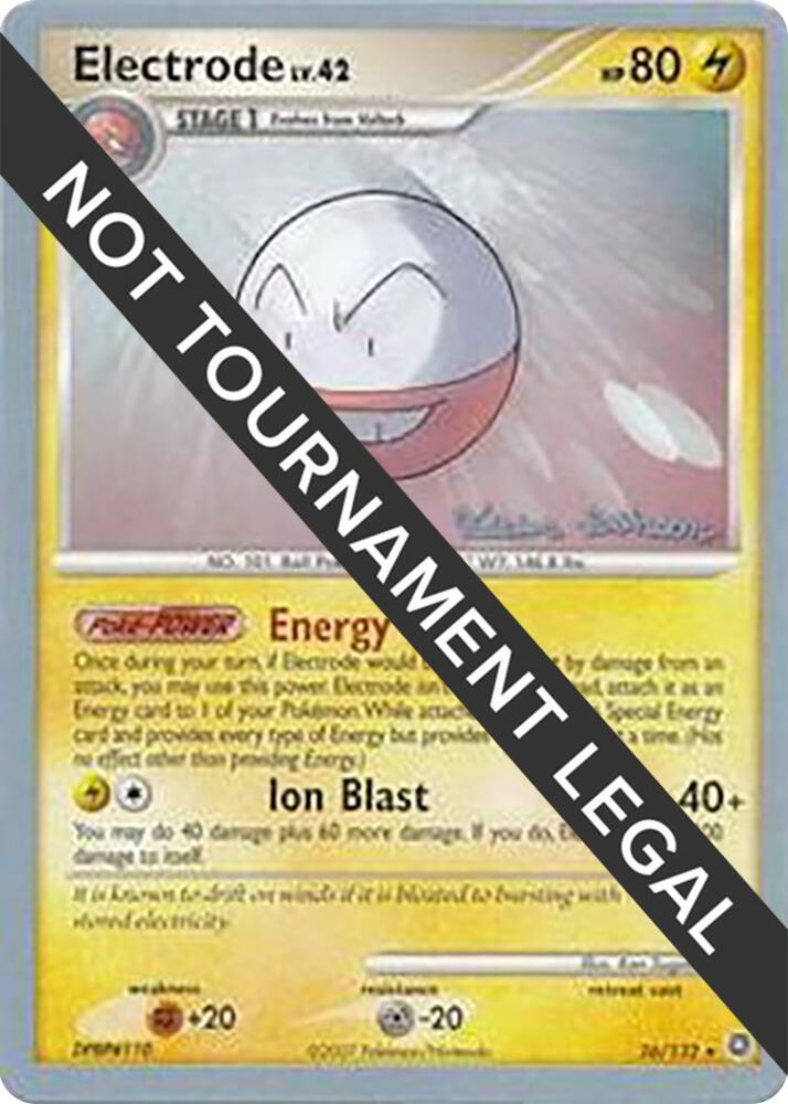 Electrode - 2008 (Tristan Robinson) - World Championship Decks