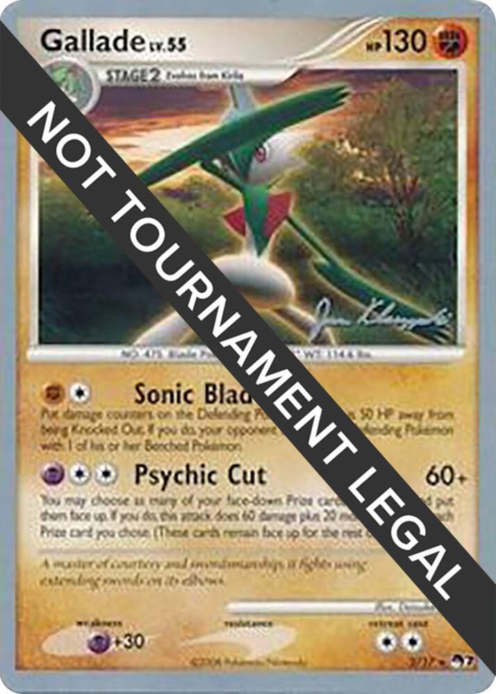 Gallade - 2008 (Jason Klaczynski) - World Championship Decks