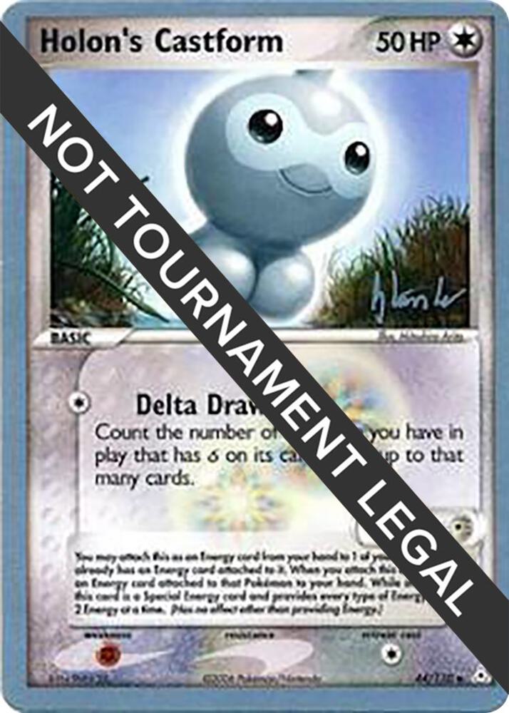 Holon's Castform - 2008 (Dylan Lefavour) - World Championship Decks