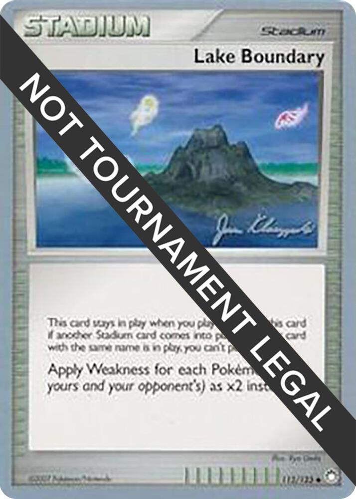 Lake Boundary - 2008 (Jason Klaczynski) - World Championship Decks