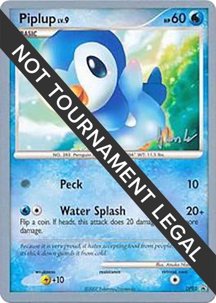 Piplup (DP03) - 2008 (Dylan Lefavour) - World Championship Decks
