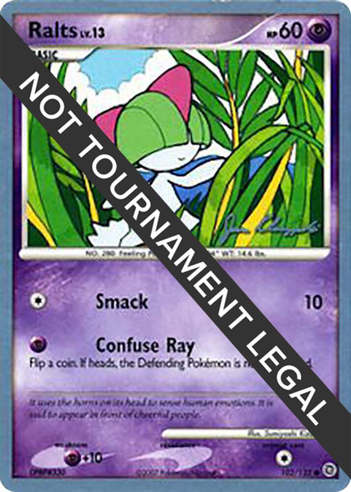 Ralts (102) - 2008 (Jason Klaczynski) - World Championship Decks
