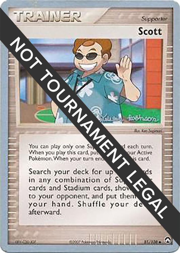 Scott - 2008 (Tristan Robinson) - World Championship Decks