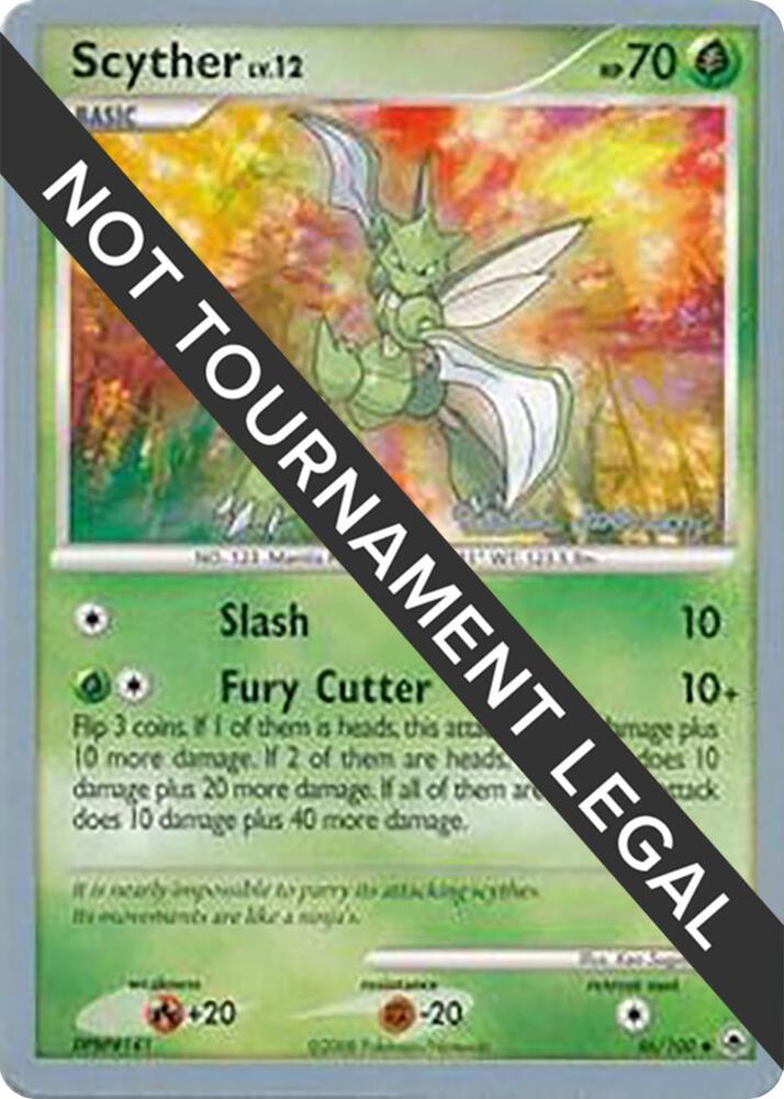 Scyther - 2008 (Tristan Robinson) - World Championship Decks