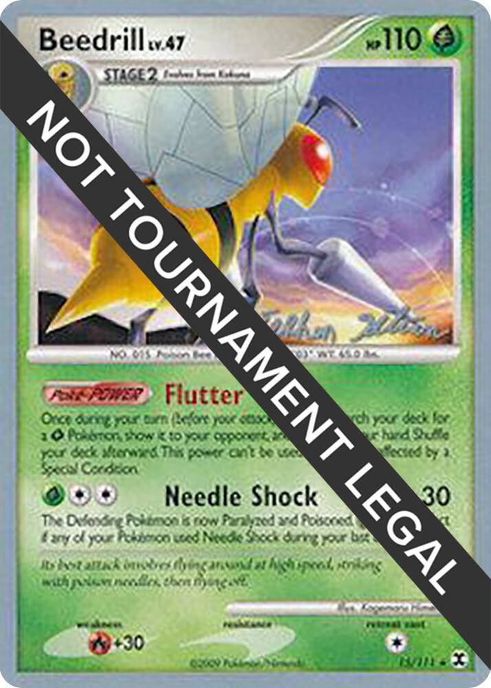 Beedrill (15) - 2009 (Stephen Silvestro) - World Championship Decks