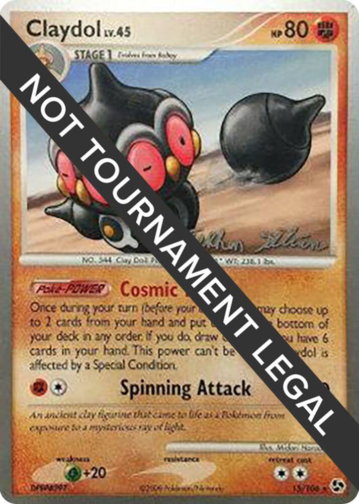 Claydol - 2009 (Stephen Silvestro) - World Championship Decks