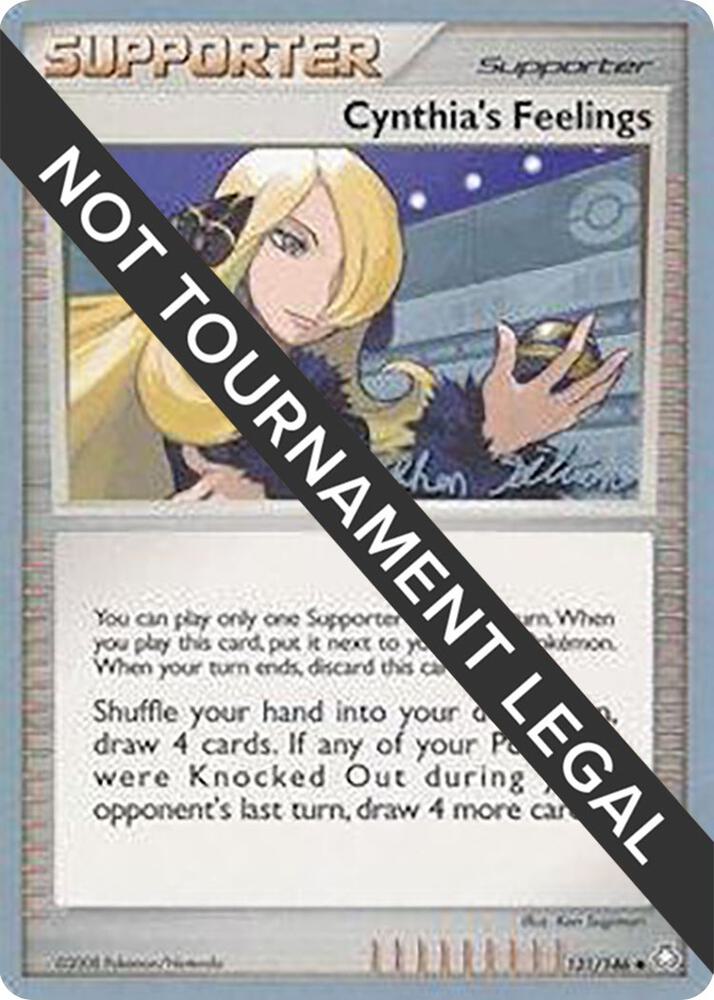 Cynthia's Feelings - 2009 (Stephen Silvestro) - World Championship Decks