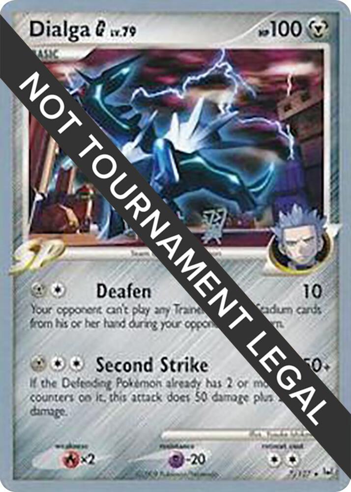 Dialga G - 2009 (Tsubasa Nakamura) - World Championship Decks