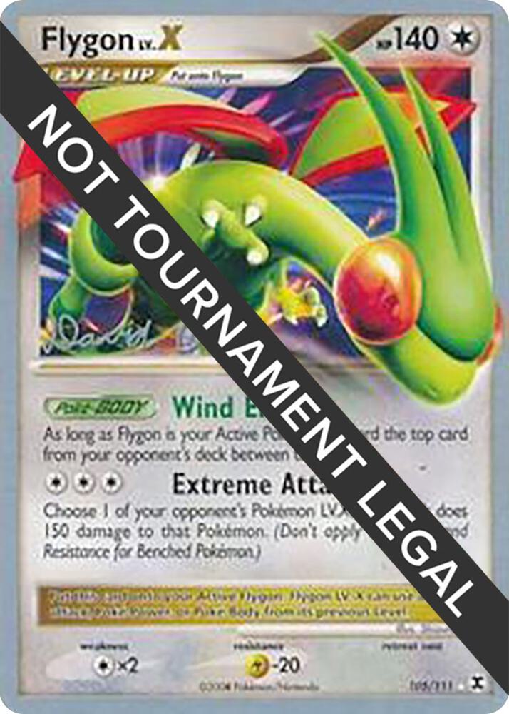 Flygon LV.X - 2009 (David Cohen) - World Championship Decks