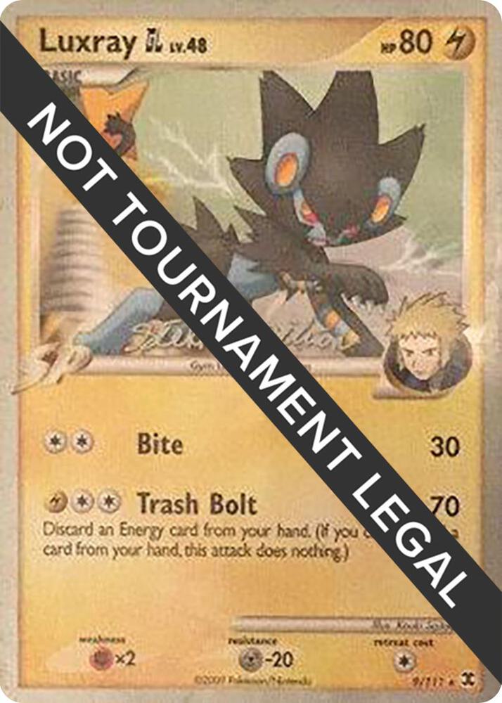 Luxray GL - 2009 (Stephen Silvestro) - World Championship Decks