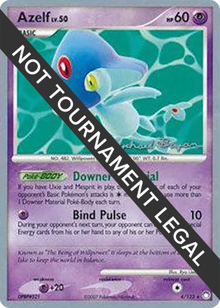 Azelf (4) - 2010 (Mychael Bryan) - World Championship Decks