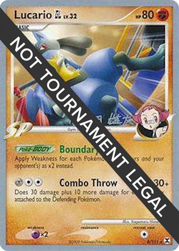 Lucario GL - 2010 (Yuta Komatsuda) - World Championship Decks