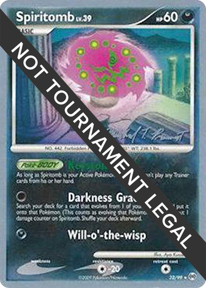 Spiritomb - 2010 (Michael Pramawat) - World Championship Decks