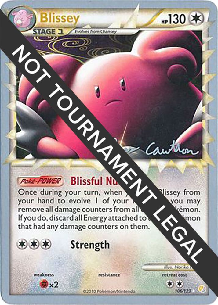 Blissey - 2011 (Ross Cawthon) - World Championship Decks