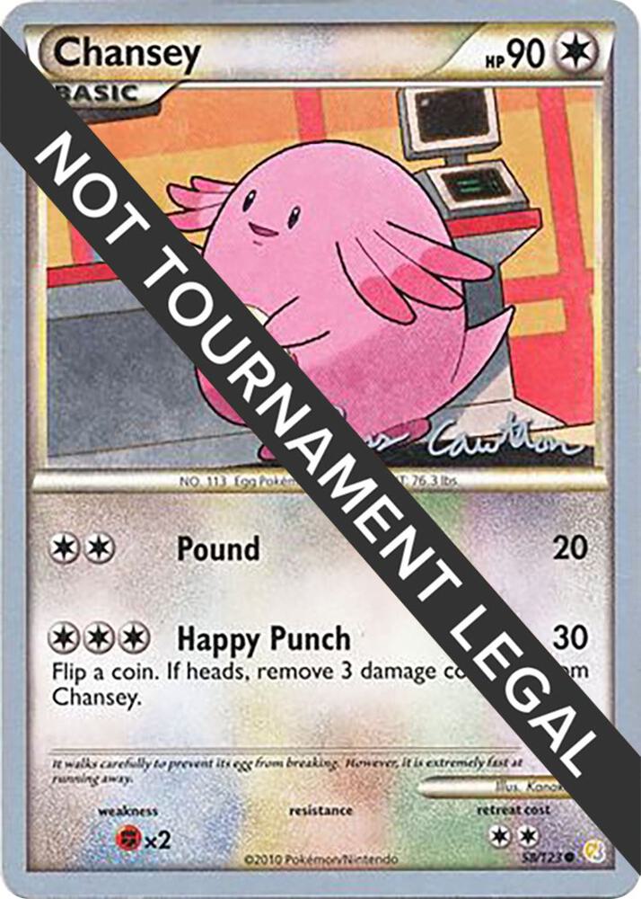Chansey - 2011 (Ross Cawthon) - World Championship Decks