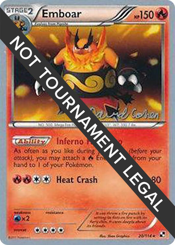 Emboar - 2011 (David Cohen) - World Championship Decks