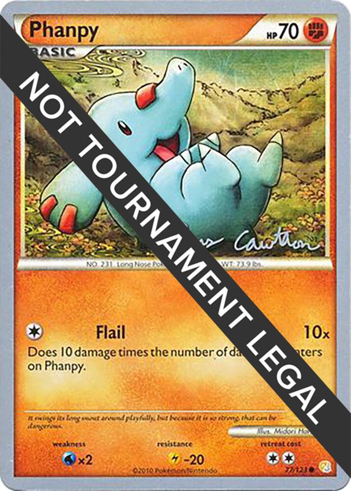 Phanpy - 2011 (Ross Cawthon) - World Championship Decks