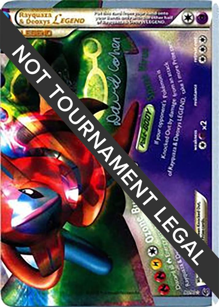 Rayquaza & Deoxys Legend (90) - 2011 (David Cohen) - World Championship Decks