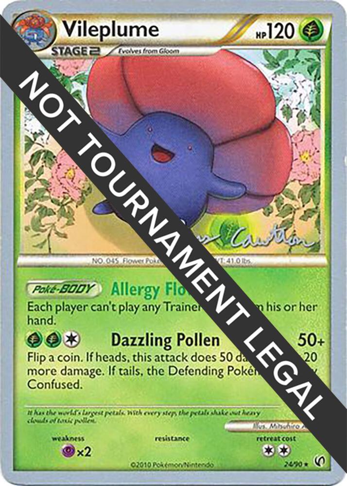 Vileplume - 2011 (Ross Cawthon) - World Championship Decks