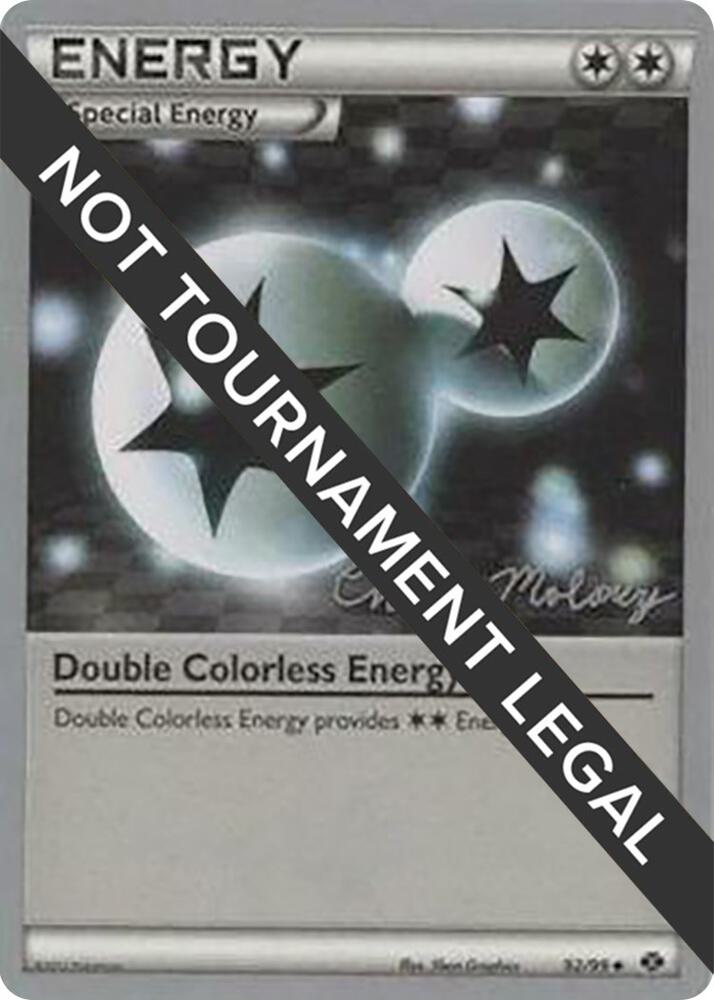 Double Colorless Energy - 2012 (Chase Moloney) - World Championship Decks