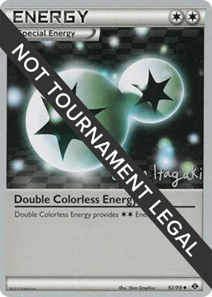 Double Colorless Energy - 2012 (Shuto Itagaki) - World Championship Decks