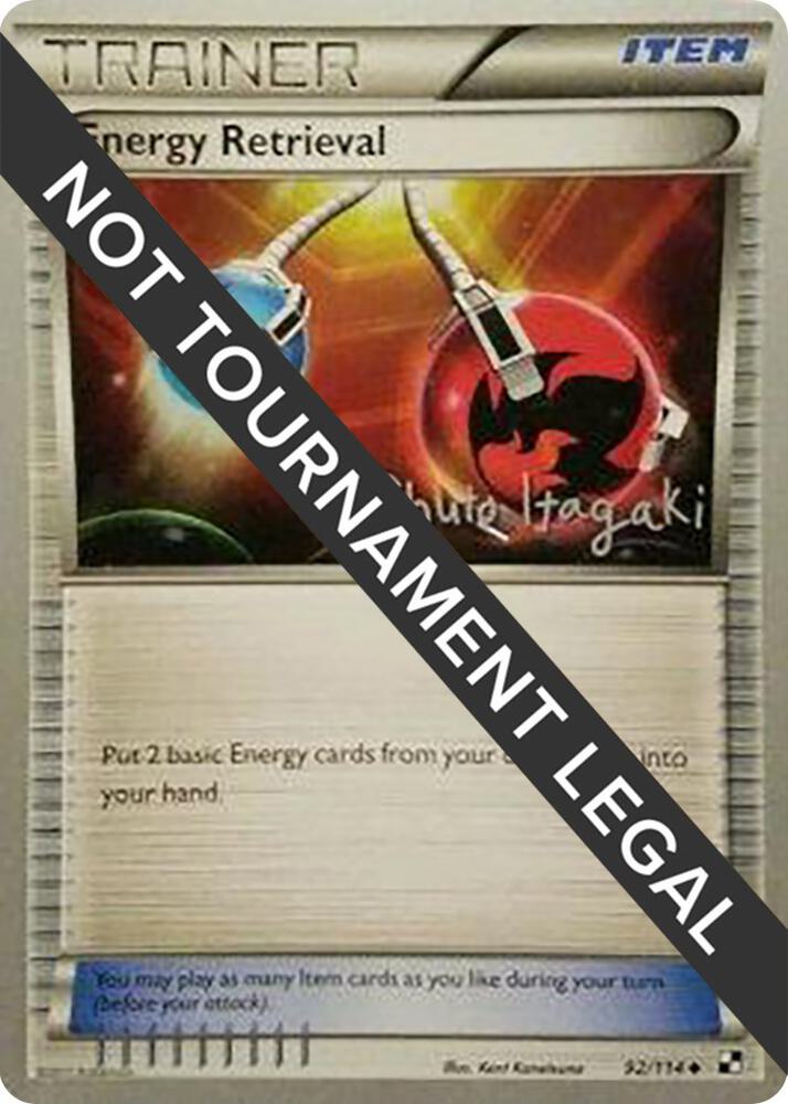 Energy Retrieval - 2012 (Shuto Itagaki) - World Championship Decks