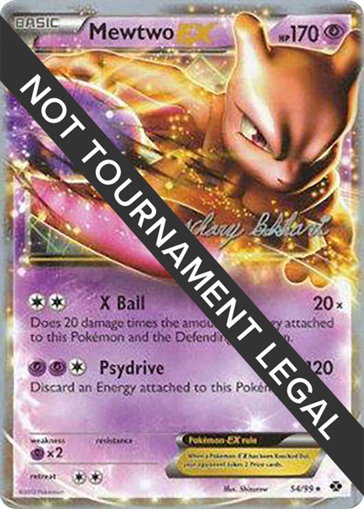 Mewtwo EX - 2012 (Zachary Bokhari) - World Championship Decks