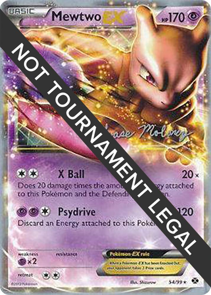 Mewtwo EX - 2012 (Chase Moloney) - World Championship Decks