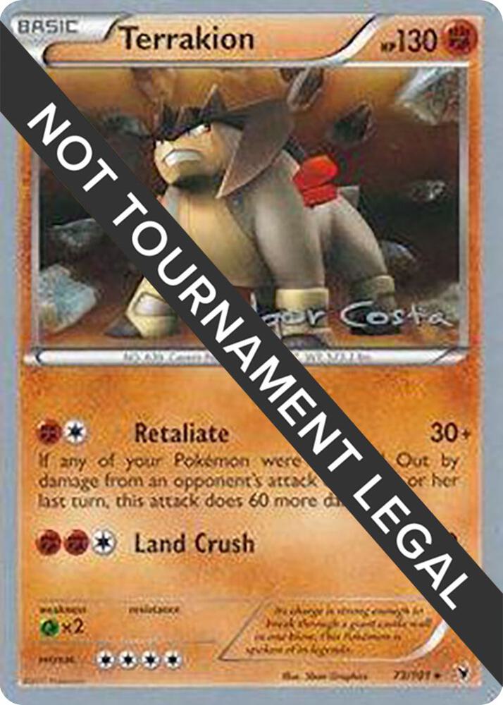 Terrakion - 2012 (Igor Costa) - World Championship Decks