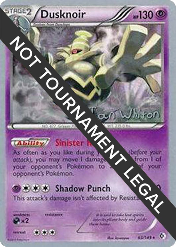Dusknoir - 2013 (Ian Whiton) - World Championship Decks