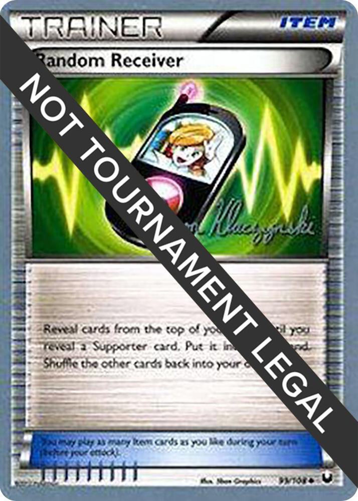 Random Receiver - 2013 (Jason Klaczynski) - World Championship Decks