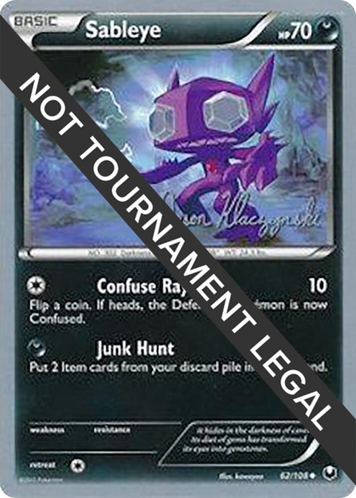 Sableye - 2013 (Jason Klaczynski) - World Championship Decks
