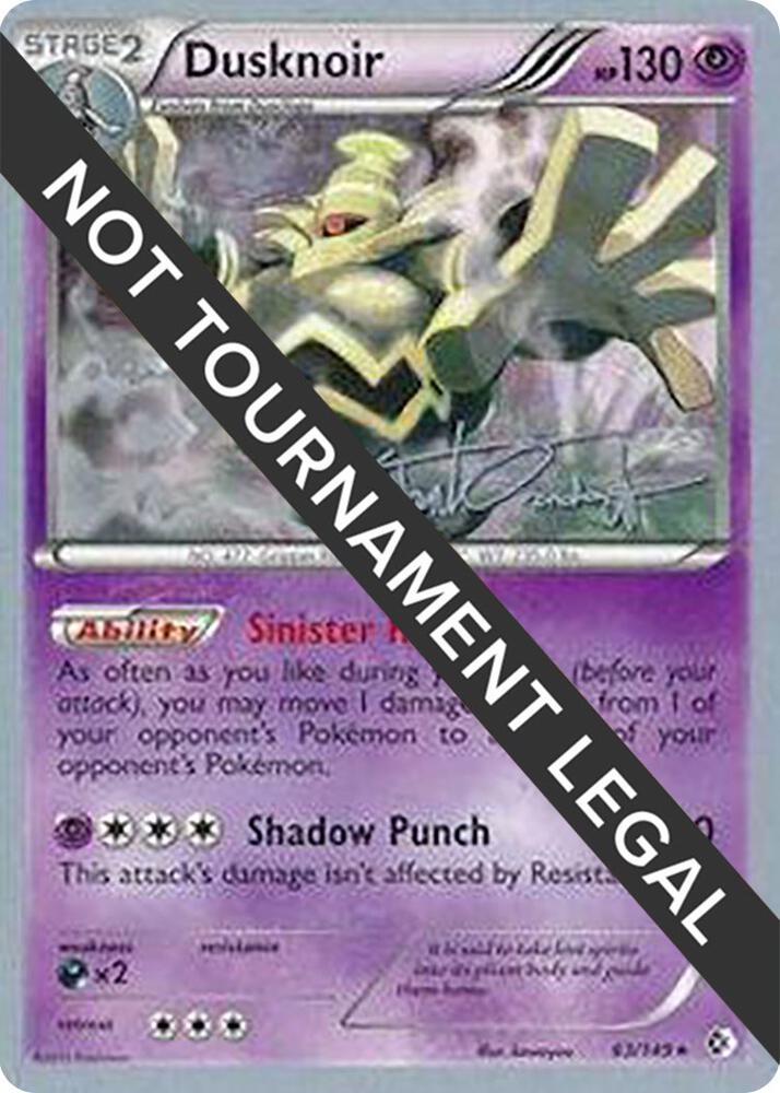 Dusknoir - 2014 (Trent Orndorff) - World Championship Decks