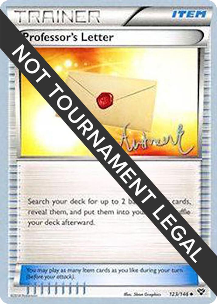 Professor's Letter - 2014 (Andrew Estrada) - World Championship Decks