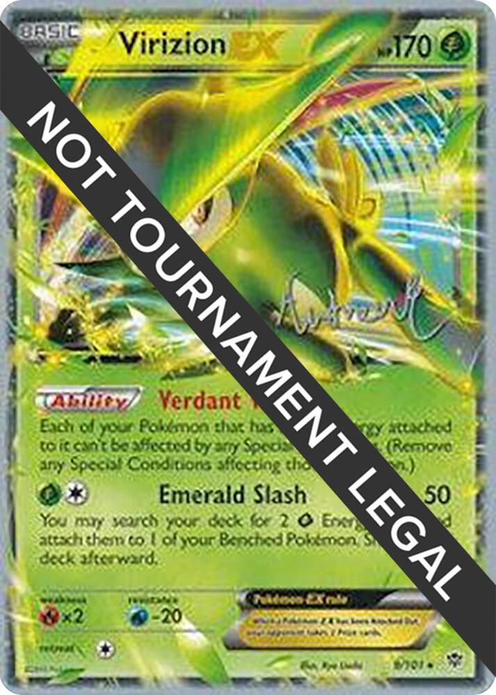 Virizion EX - 2014 (Andrew Estrada) - World Championship Decks