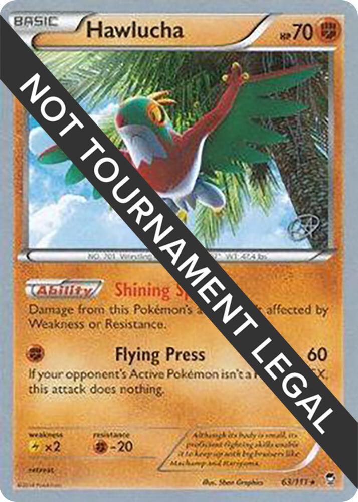 Hawlucha - 2015 (Rowan Stavenow) - World Championship Decks